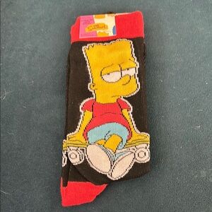 Black and Red Men's Socks